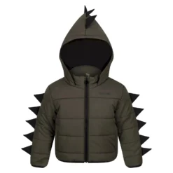 Regatta Childrens/Kids Dinosaur Padded Jacket (Grape Leaf)