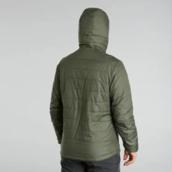 Men's Synthetic Mountain Trekking Hooded Padded Jacket - MT100 -Outdoor Sports Store kdcbbe3bb9cb8271002e4da4c5a4f658a