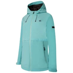 Dare 2b Womens/Ladies Switch Up Recycled Waterproof Jacket (Meadowbrook Green) -Outdoor Sports Store kdef288508f550d10ebc3eaa9e7786be7