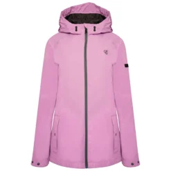 Dare 2b Womens/Ladies Already Recycled Waterproof Jacket (Dusty Lavender)