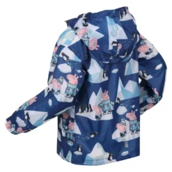 Regatta Childrens/Kids Penguin Peppa Pig Packaway Waterproof Jacket (Space Blue/Arctic 3 Regatta Childrens/Kids Penguin Peppa Pig Packaway Waterproof Jacket (Space Blue/Arctic -Outdoor Sports Store keb36407ae8d705944febeefd1a84a341