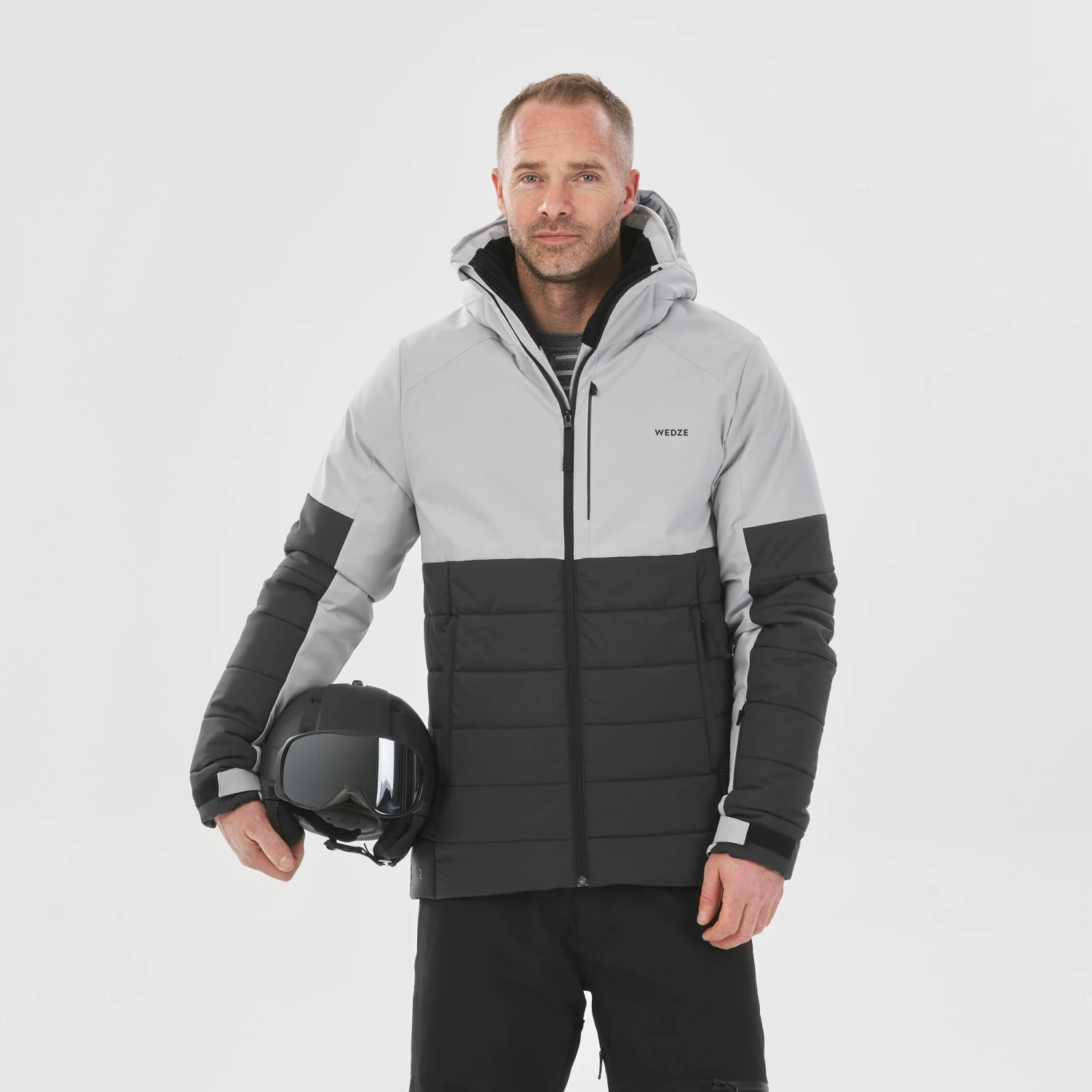 Men's Mid-Length Warm Ski Jacket 100 WEDZE Men's Mid-Length Warm Ski Jacket 100 -Outdoor Sports Store keb9fbf1a90df63203da3d1eb06d83797