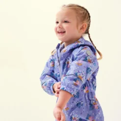Regatta Childrens/Kids Peppa Pig Bloom Waterproof Puddle Suit (Lilac Bloom) -Outdoor Sports Store kf35c3c7a0e4941e54ef450c3ad1c52e7