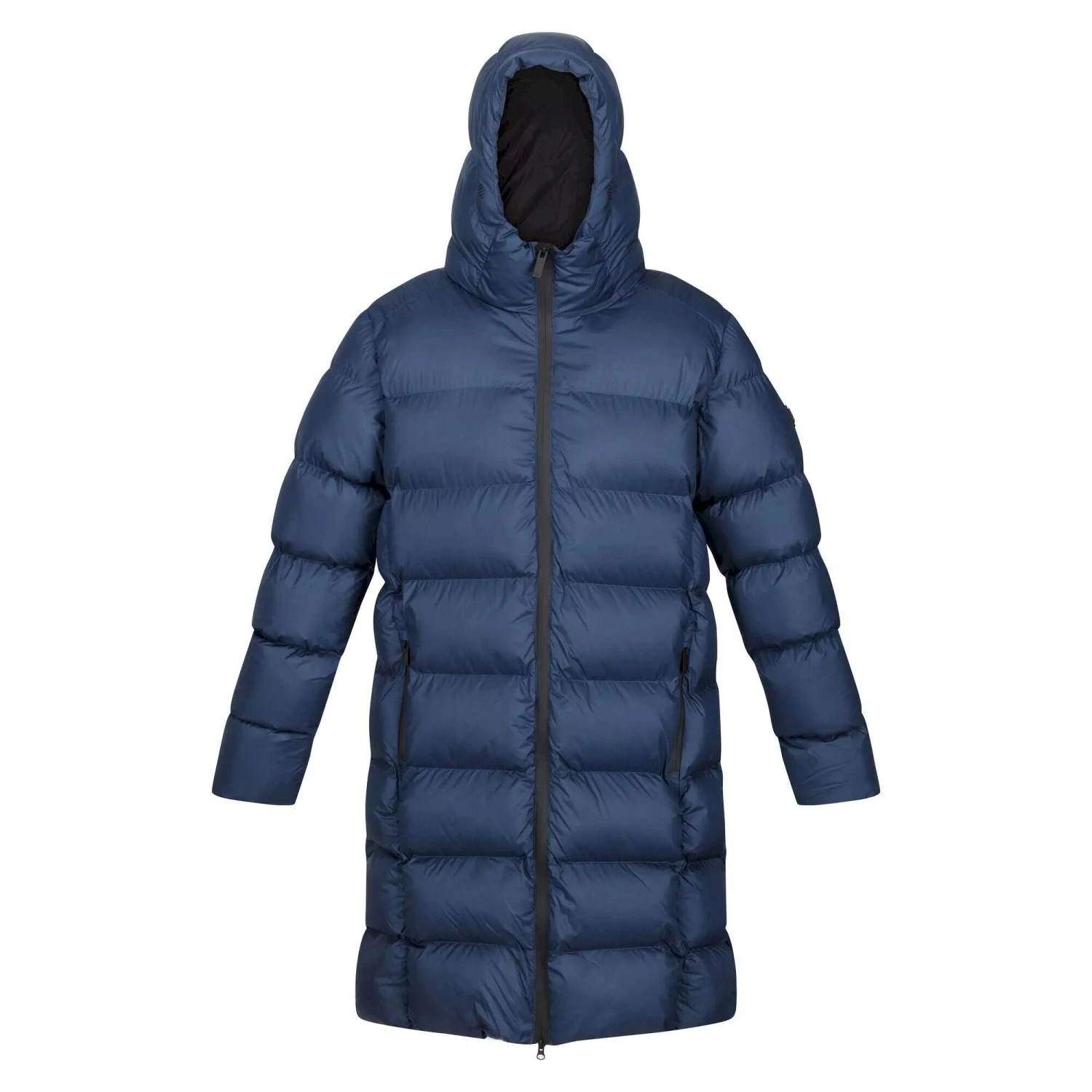 Mens Hallin Long Length Padded Jacket (Black) Regatta Mens Hallin Long Length Padded Jacket (Black) -Outdoor Sports Store kf500cf0e49da3fa68828cfad41ae6aa7