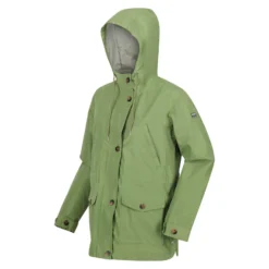 Regatta Womens/Ladies Nahla Waterproof Jacket (Green Fields) -Outdoor Sports Store kfbd92e2b2a38a2cedf4f49646841b888