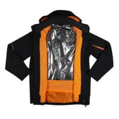 Regatta Mens XPro Exosphere II Softshell Jacket (Black/Magma Orange) -Outdoor Sports Store kfd777ceb64afe1c3064f075499943883